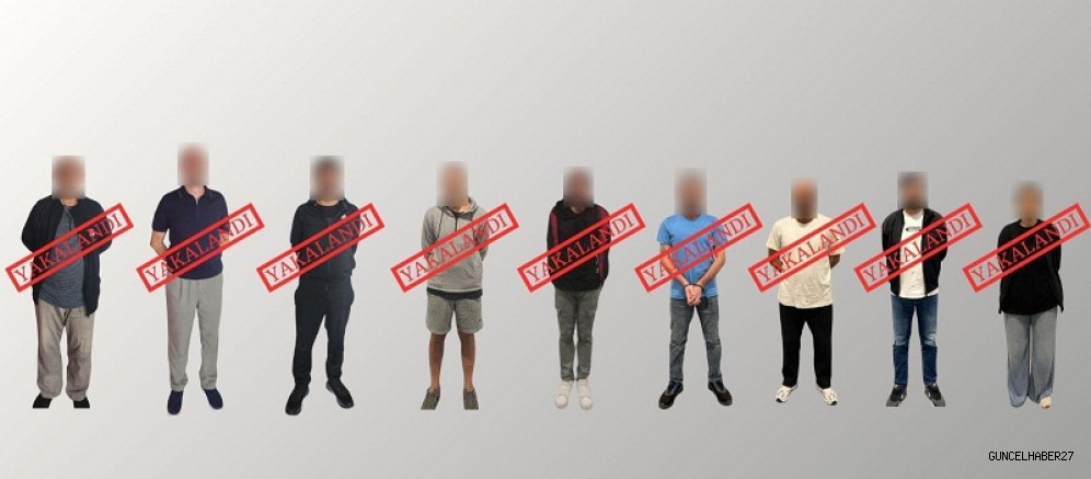 Kırmızı Bültenle Aranan 9 Suçlu Türkiye’ye Getirildi