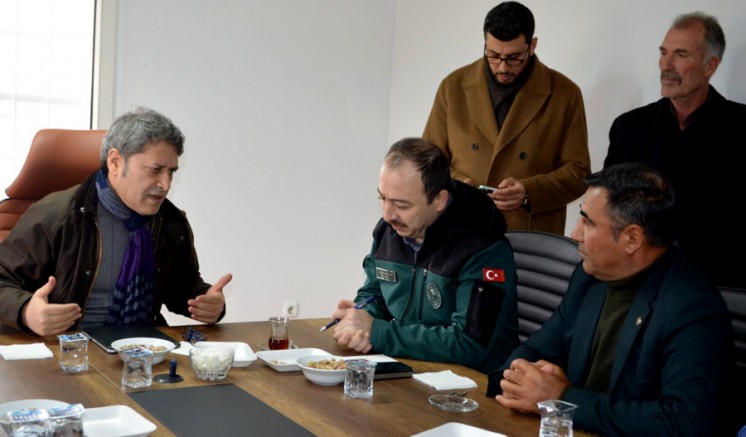 Milletvekili Şahin, Baraklı çiftçilerimize hayırlı olsun