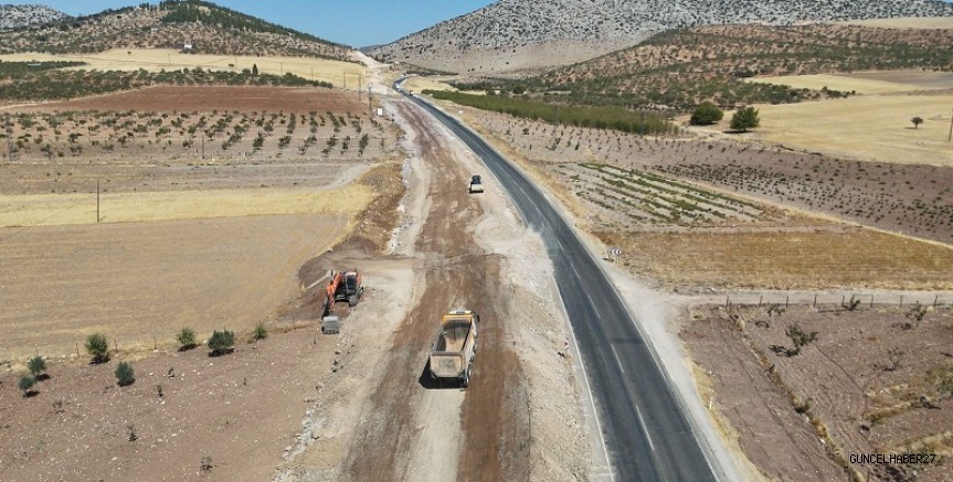 Şahin: “Araban – Besni Yol Çalışmamıza Aralıksız Devam Ediyoruz”