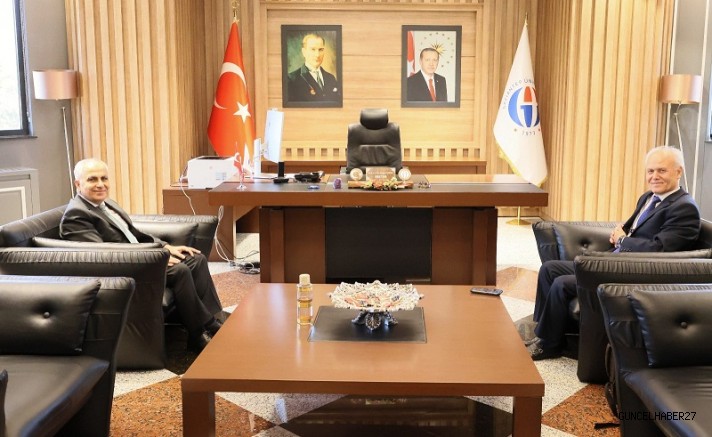 Yazarımız Prof. Dr. Koyuncu’dan GAÜN Rektörü Doğan’a Ziyaret