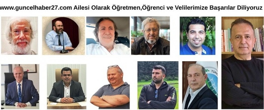 Yazarlarımızdan 2025-2026 Yılı Eğitim ve Öğretim Dönemi Mesajı