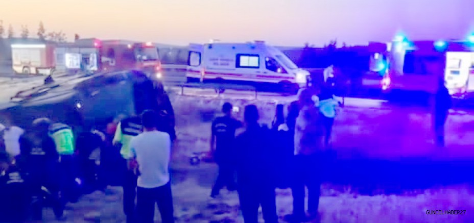 Yolcu Otobüsü Devrildi: 27 Yaralı