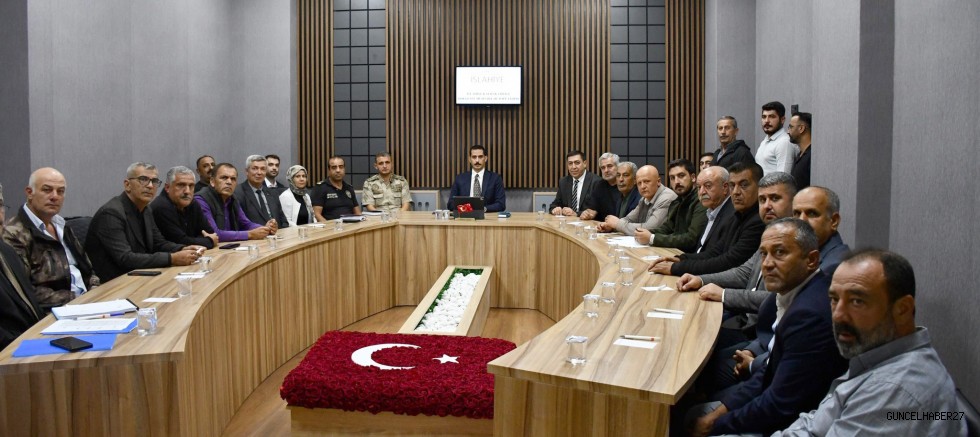 Afet Sonrası Yatırımlar ve Değerlendirme Toplantısı