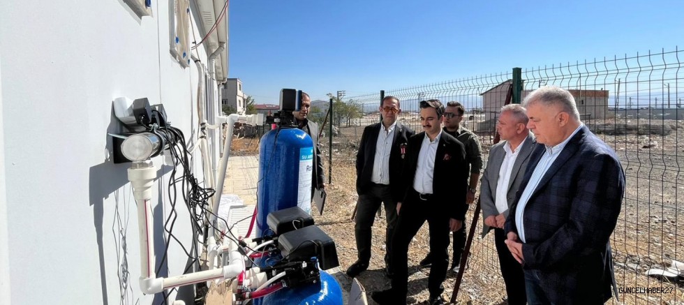 Gaziantep’te 34 okula  su arıtma sistemleri kuruldu