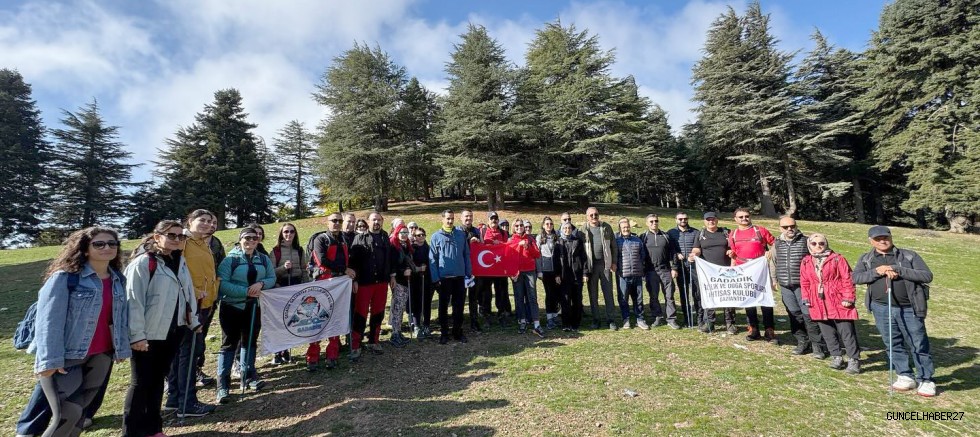 Gaziantep’te Huzurlu Yaylasında doğa yürüyüşü