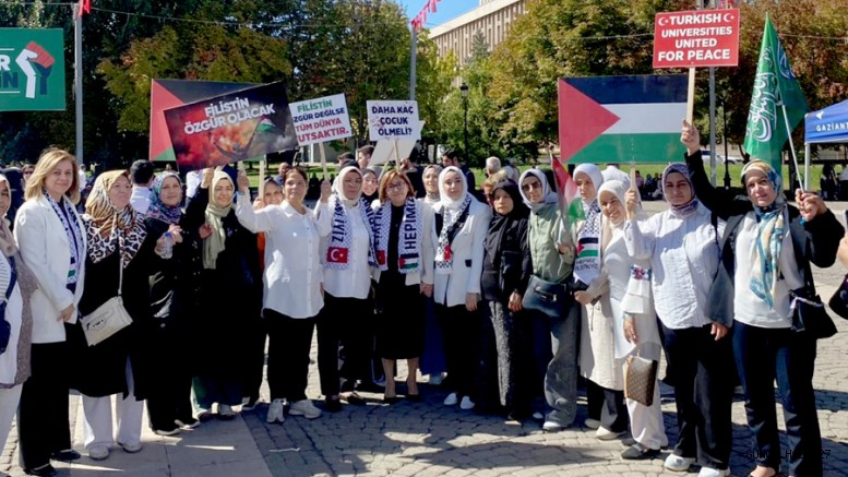 Gaziantep’ten Gazze için sesiz çığlık