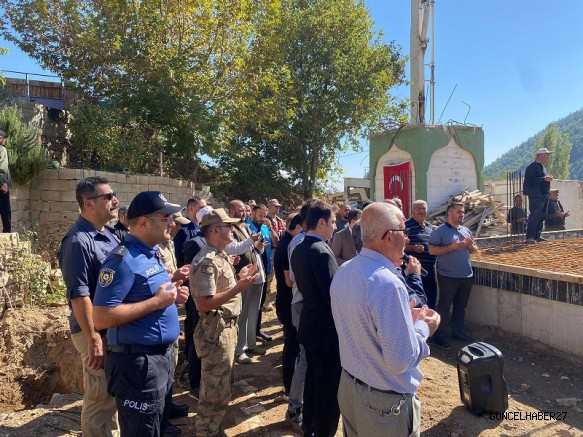 Hassa’da Gazeluşağı Camii’nin Temeli Dualarla Atıldı