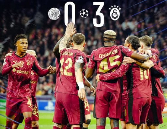 Galatasaray, Ajax’ı 3-0 mağlup etti