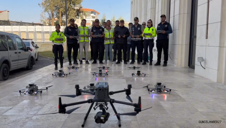 Güvenlik Altyapısında Yeni Dönem: 64 İleri Teknoloji Drone Görevde