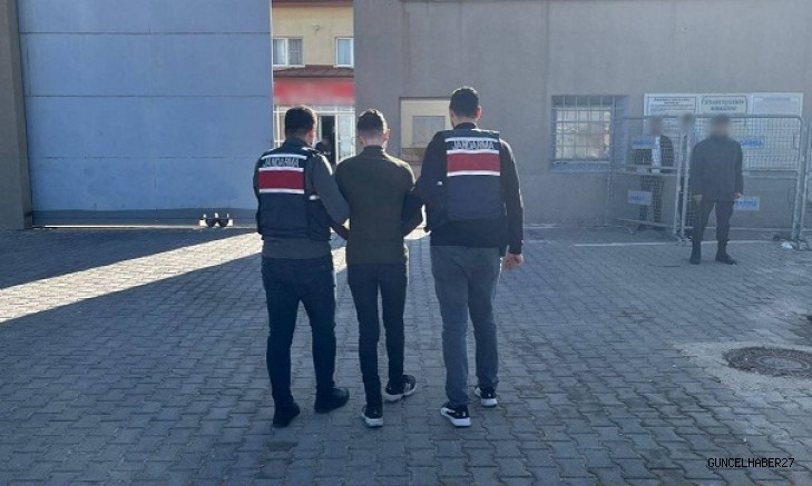 16 Yıl Hapis Cezası Bulunan Şahıs Jandarma Ekiplerince Yakalandı