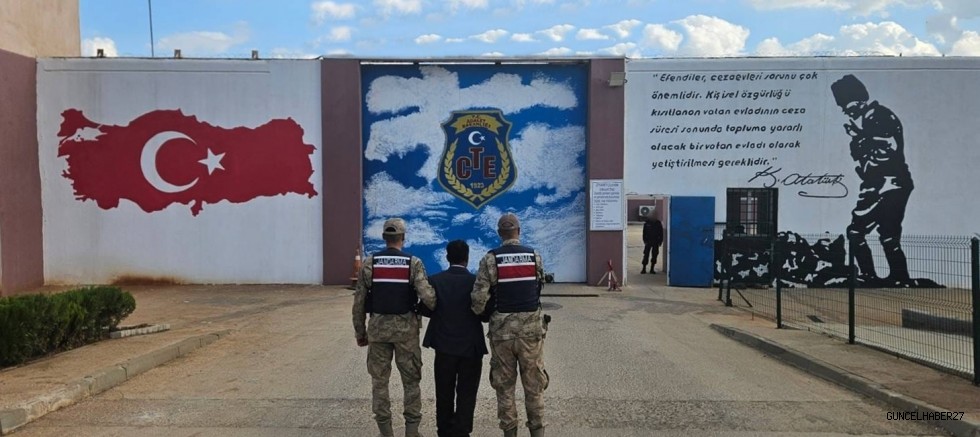 Gaziantep’te, firari hükümlü yol kontrolünde yakalandı