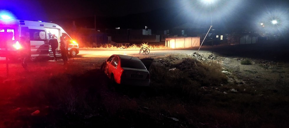 Gaziantep’te otomobiller çarpıştı;2 yaralı