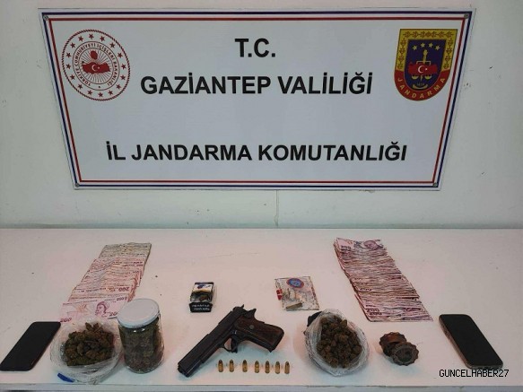 Gaziantep’te uyuşturucu tacirine nokta operasyon!