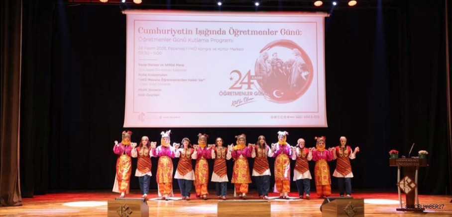 Hasan Kalyoncu’da 24 Kasım Öğretmenler Günü Etkinliği