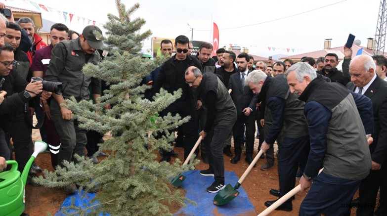 Kahramanmaraş’ta 90 bin fidan toprakla buluştu