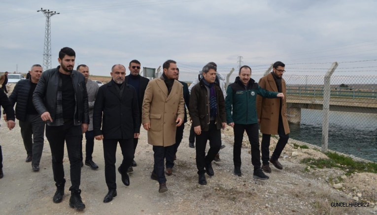 Milletvekili Şahin: “Barak P2 Sulama Projesinde Borular Sahaya Ulaştı”