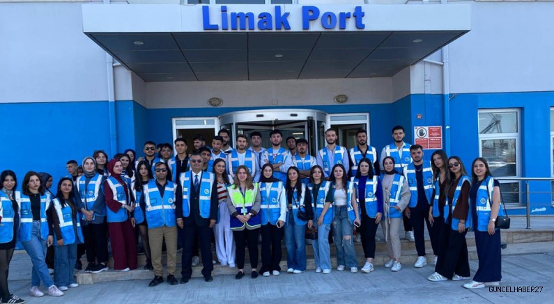 MYO Öğrencilerinden İskenderun  Limanı’na Teknik Gezi