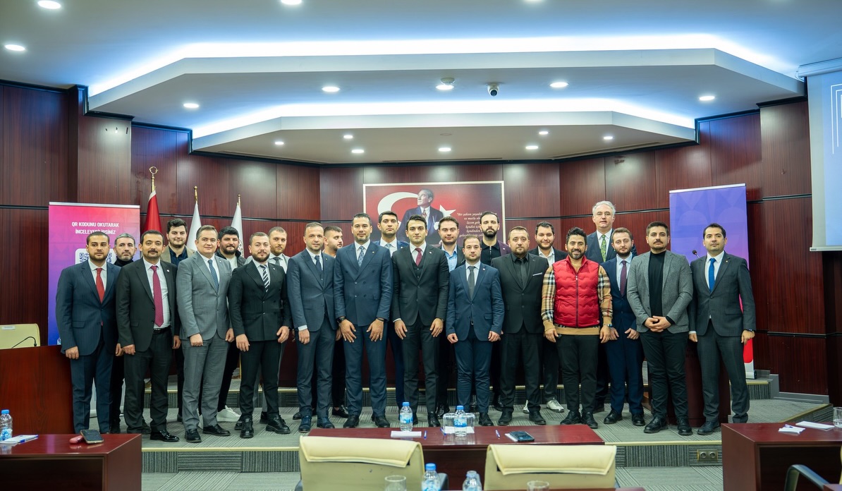 TÜRKMEN, GENÇ GİRİŞİMCİLER İL KURULU TOPLANTISINDA YER ALDI