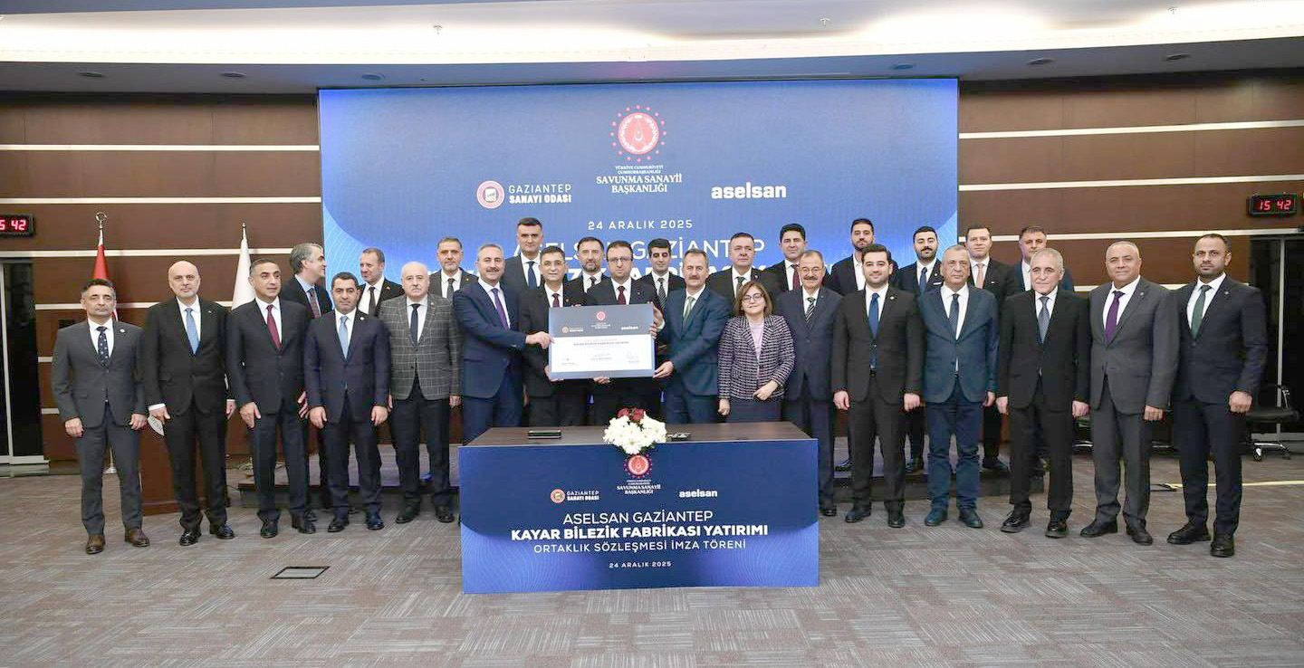GAZİANTEP’TE ASELSAN KAYAR BİLEZİK ÜRETİLECEK