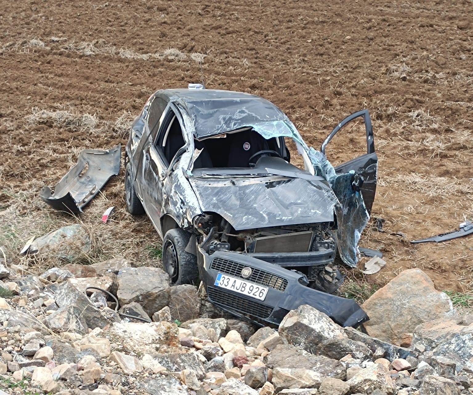 GAZİANTEP’TE TRAFİK KAZASI: 1 YARALI