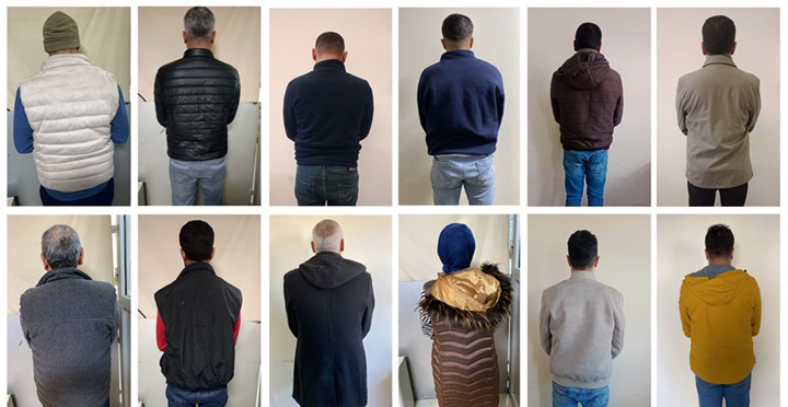 GAZİANTEP’TE POLİS OPERASYONUYLA 13 FİRARİ YAKALANDI