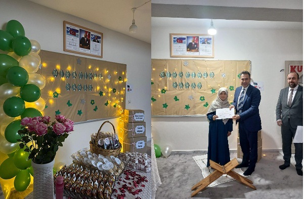 MİRAÇ KANDİLİ PROGRAMI VE BELGE TAKDİM TÖRENİ GERÇEKLEŞTİRİLDİ