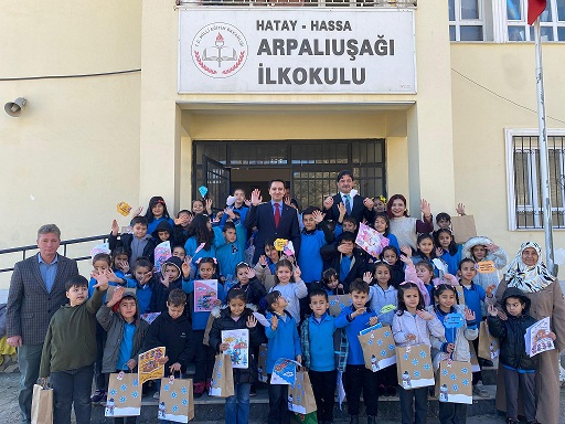 HASSA KAYMAKAMI KAHRAMAN KARNE DAĞITIM TÖRENİNE KATILDI