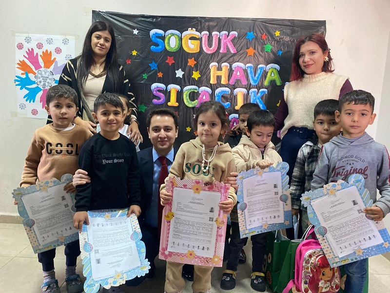 HASSA KAYMAKAMI KAHRAMAN KARNE DAĞITIM TÖRENİNE KATILDI