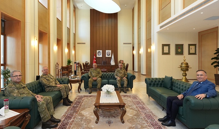 ORGENERAL METİN TOKEL’DEN VALİ ÇEBER’E ZİYARET