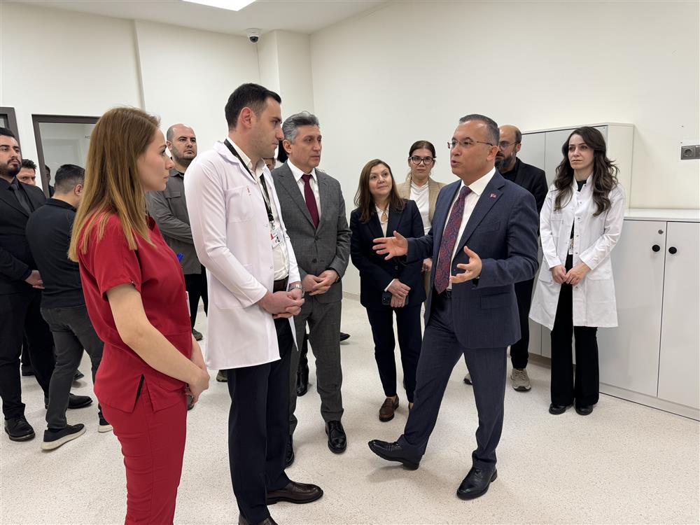 GAZİANTEP ŞEHİR HASTANESİ ÇOCUK VE ERGEN RUH SAĞLIĞI YATAKLI SERVİS HİZMETE AÇILDI