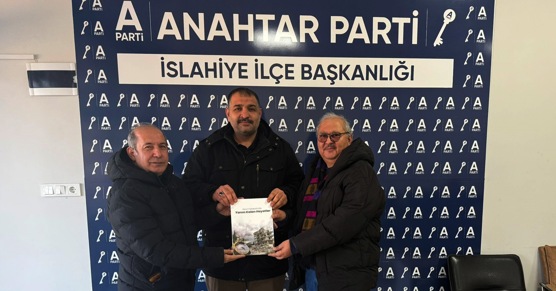 GUNCELHABER27’DEN ANAHTAR PARTİSİNE ZİYARET