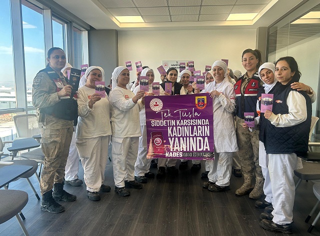 GAZİANTEP’TE KADES UYGULAMASIYLA BİNLERCE KADINA ULAŞILDI