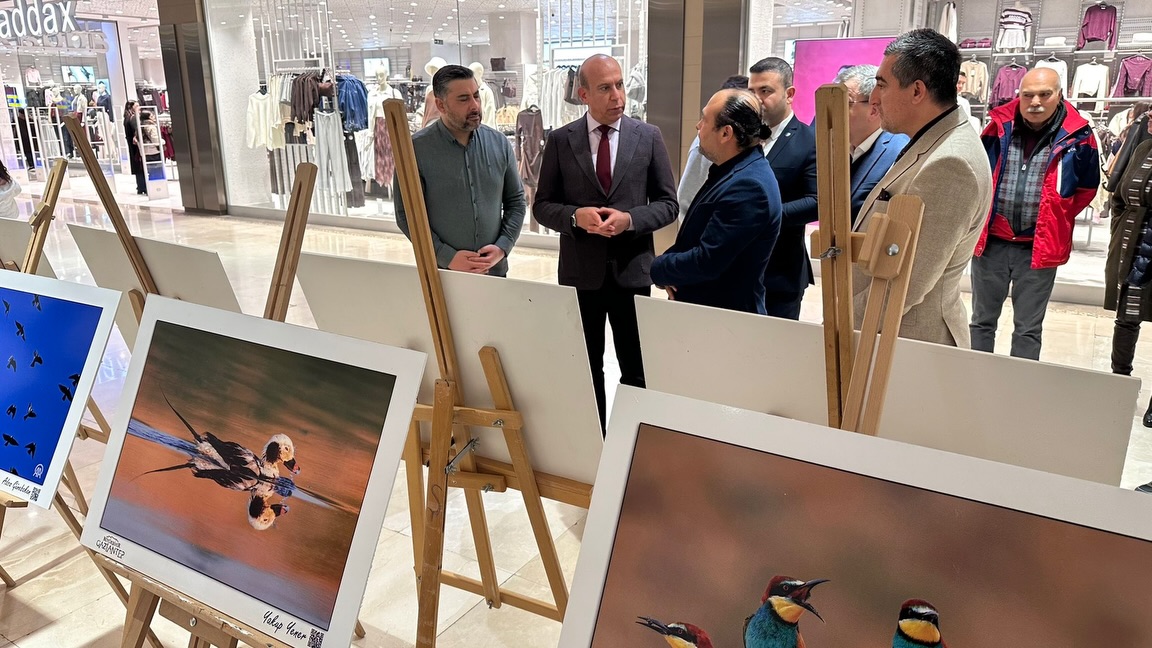 GAZİANTEP’TE ‘KUŞLAR’ SERGİSİ AÇILDI