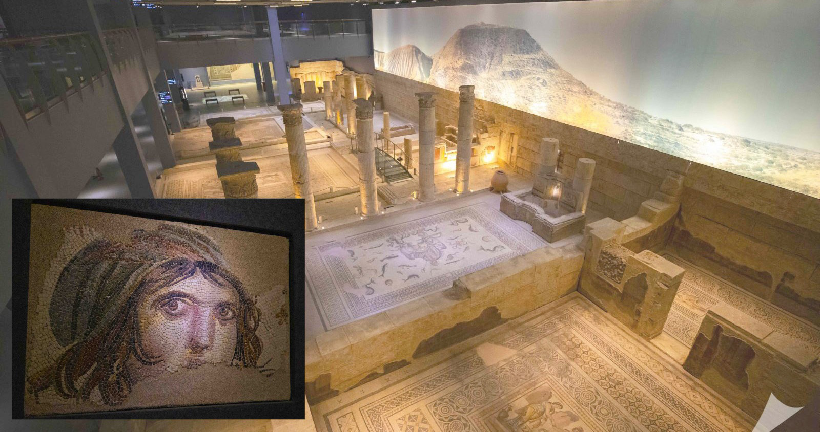 ZEUGMA MOZAİK MÜZESİ GEÇEN YIL 616 BİN ZİYARETÇİ AĞIRLADI
