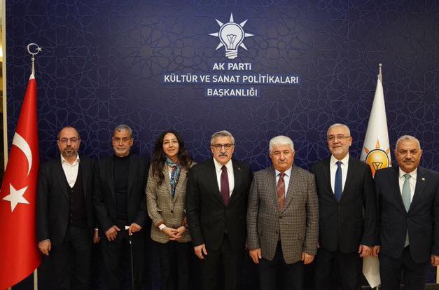 AK PARTİ GENEL MERKEZİNDE HATAY BULUŞMASI