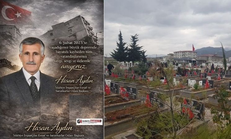 HASAN AYDIN’DAN DEPREM ANMA MESAJI