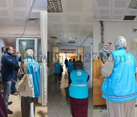 İSLAHİYE MÜFTÜLÜĞÜNDEN HASTANE ZİYARETİ