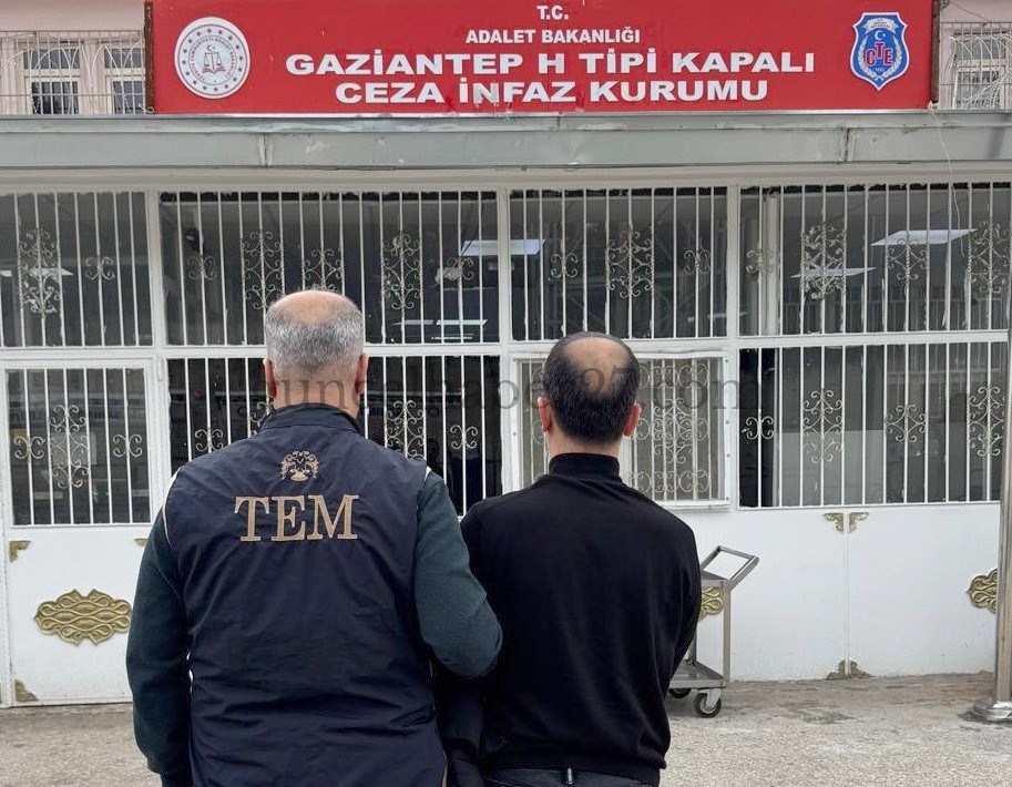 GAZİANTEP’TE FETÖ FİRARİ HÜKÜMLÜ TUTUKLANDI