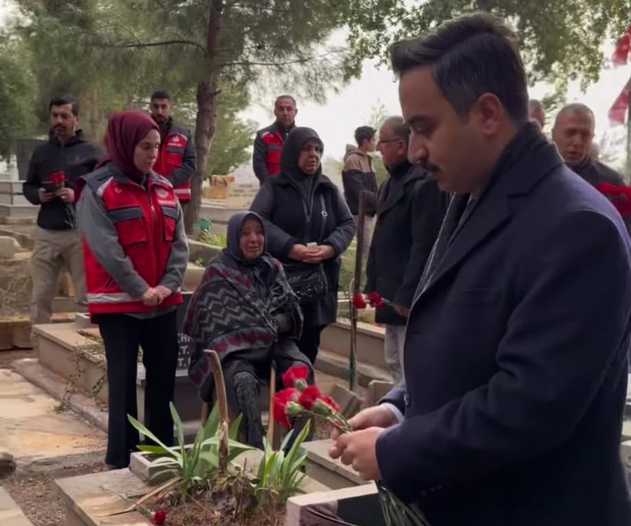 NURDAĞINDA DEPREM ŞEHİTLİĞİNDE YOĞUNLUK YAŞANDI