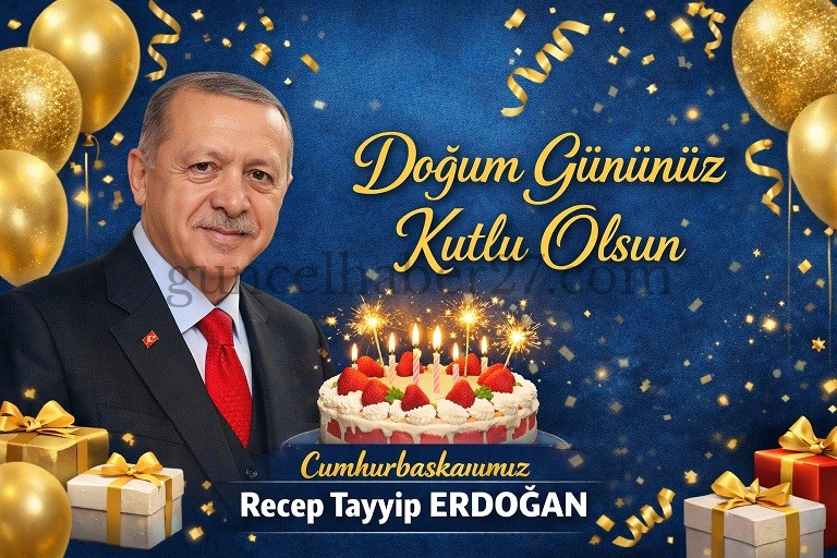 ULUŞAN, CUMHURBAŞKANI ERDOĞAN’IN DOĞUM GÜNÜNÜ KUTLADI