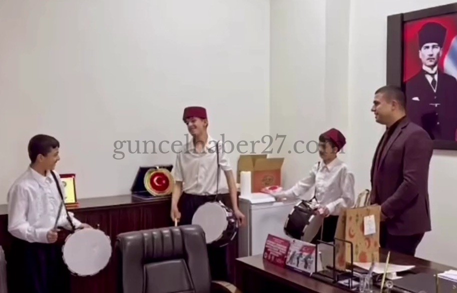 MİNİK YÜREKLERDEN ANLAMLI ZİYARET