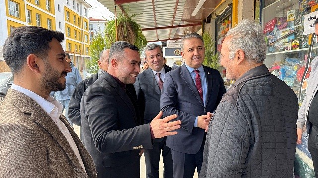 İSA MESİH ŞAHİN’DEN İSLAHİYE’YE ZİYARET