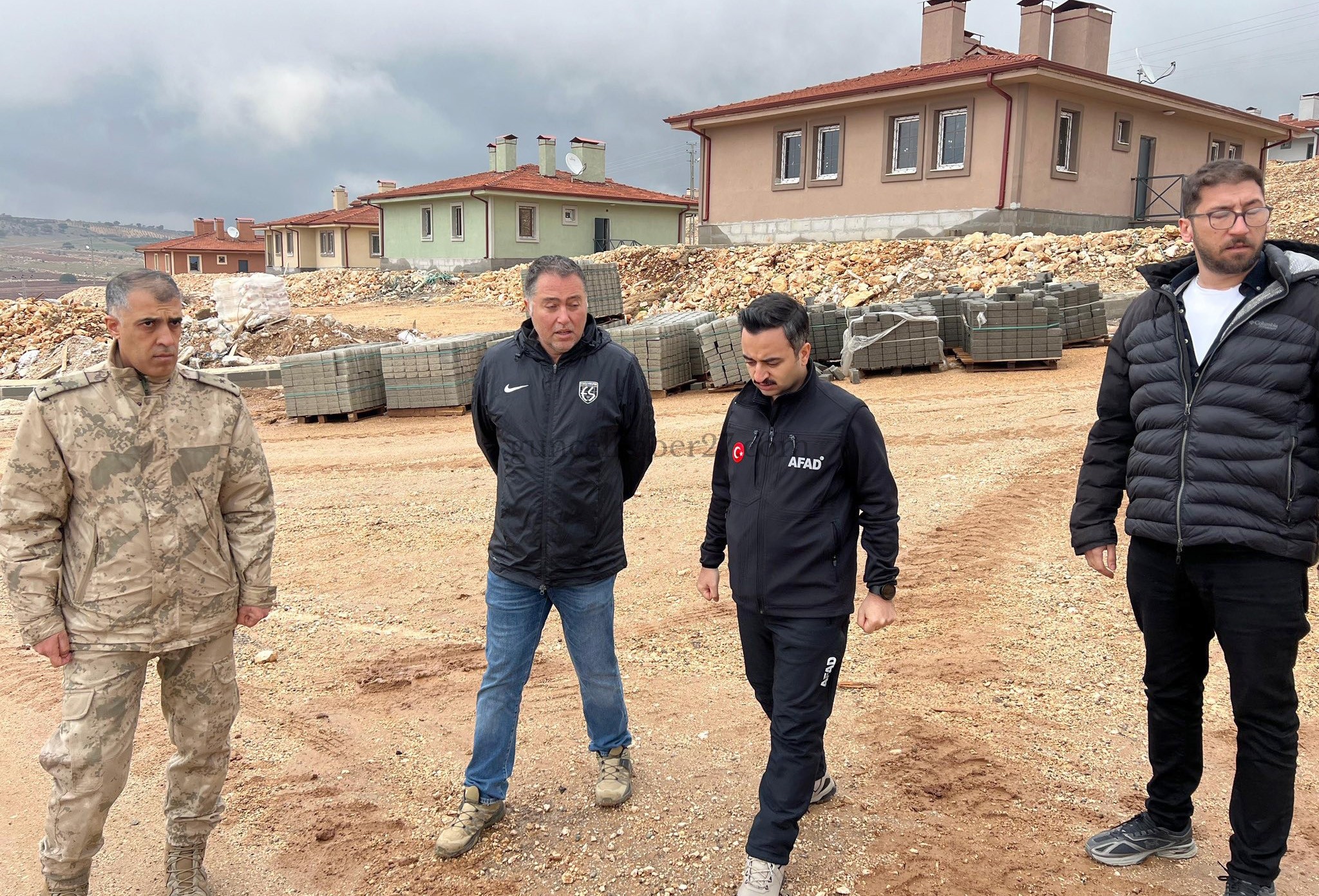 KAYMAKAM ERCİYAS, AFET KÖYEVLERİ VE TÜNEL’DE İNCELEME