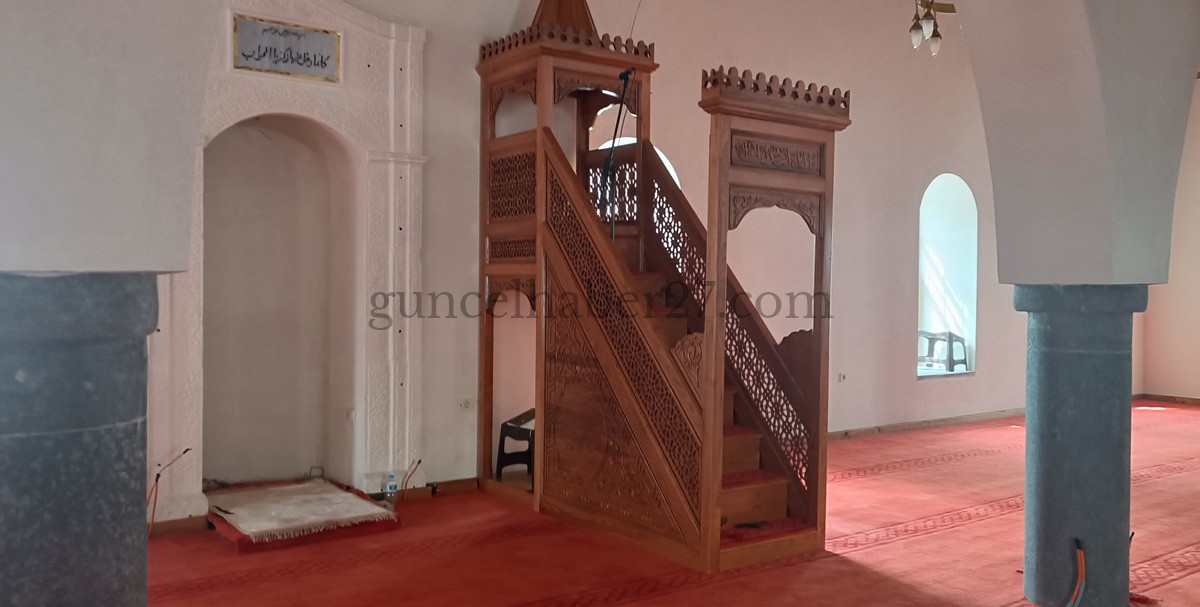 TARİHİ CAMİDE İLK BAYRAM NAMAZI KILINACAK