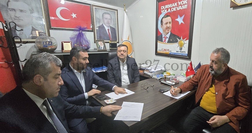 İSLAHİYE’DE AK PARTİ TEŞKİLAT TOPLANTISI GERÇEKLEŞTİRİLDİ