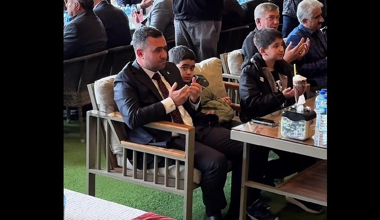 AK PARTİ İLÇE BAŞKANI ULUŞAN, BAYRAMLAŞMA TÖRENİNE KATILDI