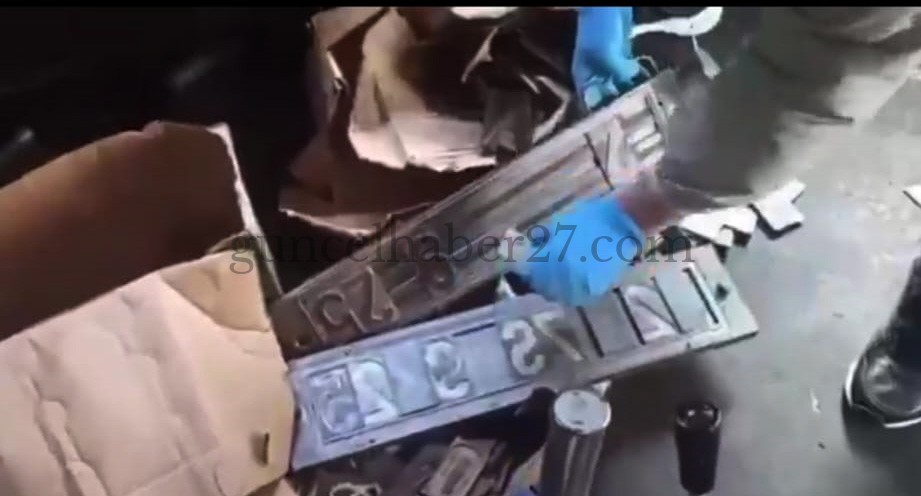 GAZİANTEP’TE SAHTE PLAKAYA 3 GÖZALTI