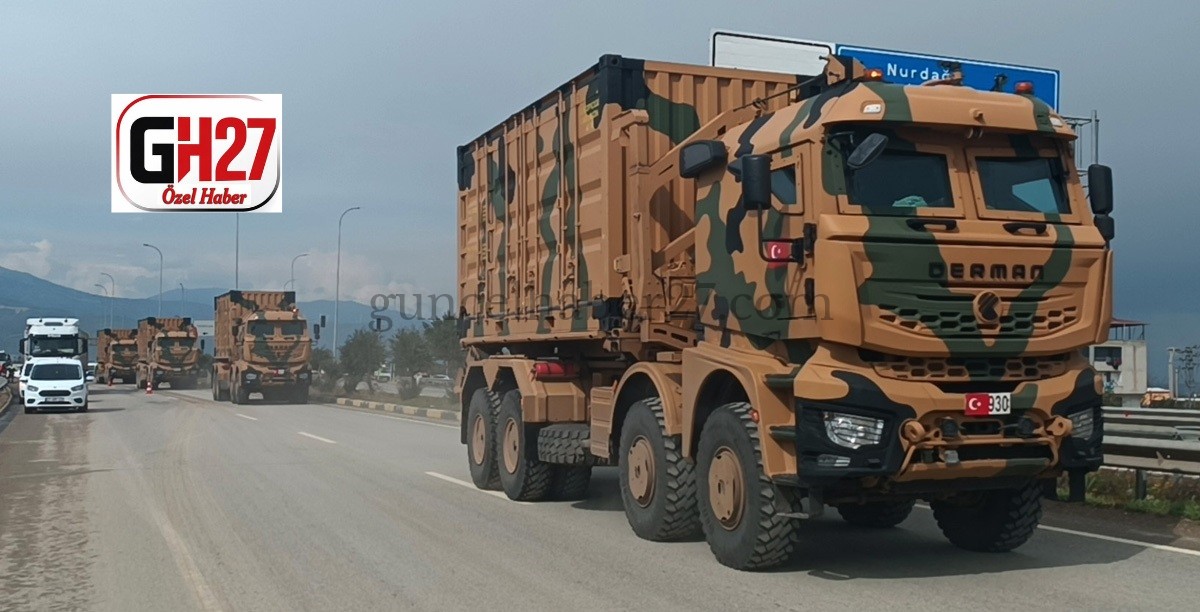 TSK’DAN ASKERİ SEVKİYAT