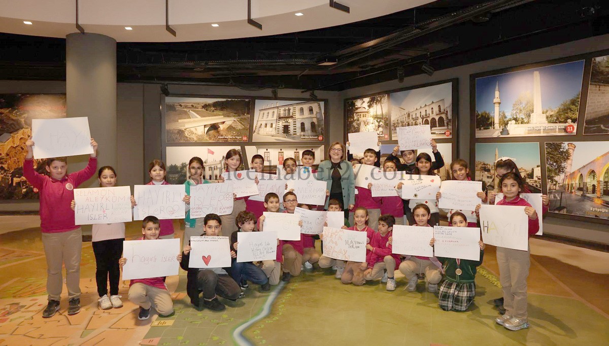 GAZİ ŞEHİRDE İYİLİK ÇOCUKLARLA YAYILIYOR