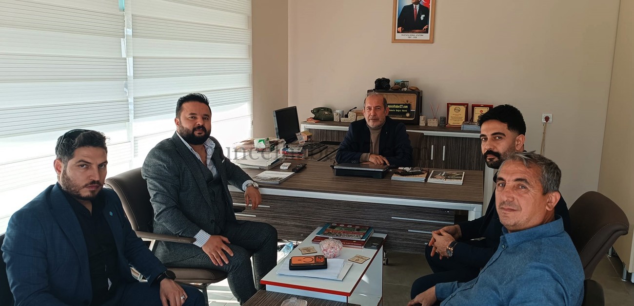 İYİ PARTİDEN GUNCELHABER27.COM’A ZİYARET